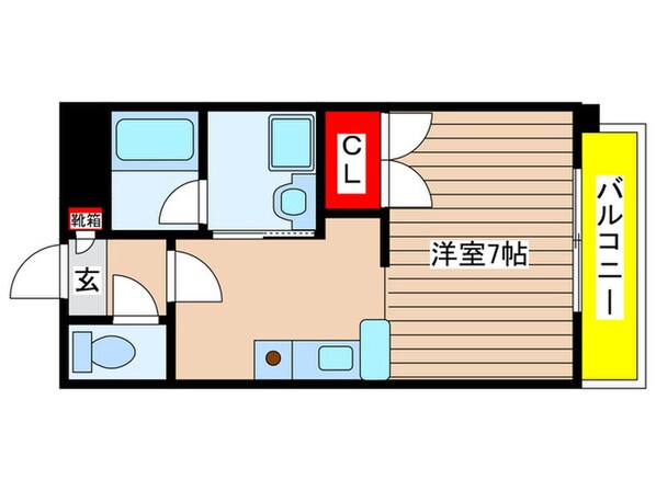 レジェンド２１の物件間取画像